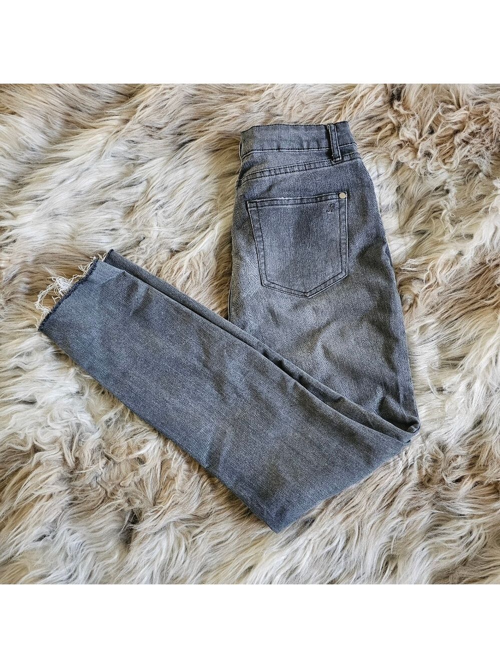 JustFab Women's Gray Jeans